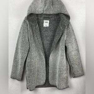 Victoria's Secret Sherpa Hooded Cardigan